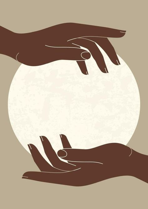 Holding full moon in hands print illustration. Tarot card minimalist vector art. Aesthetic midnight print bohemian artwork Holding Hands Artwork, Full Moon Artwork, Hand Poster Design, Vector Art Aesthetic, Tarot Art Aesthetic, Tarot Card Minimalist, Mindfulness Illustrations, Hand Holding Illustration, Holding Hands Illustration