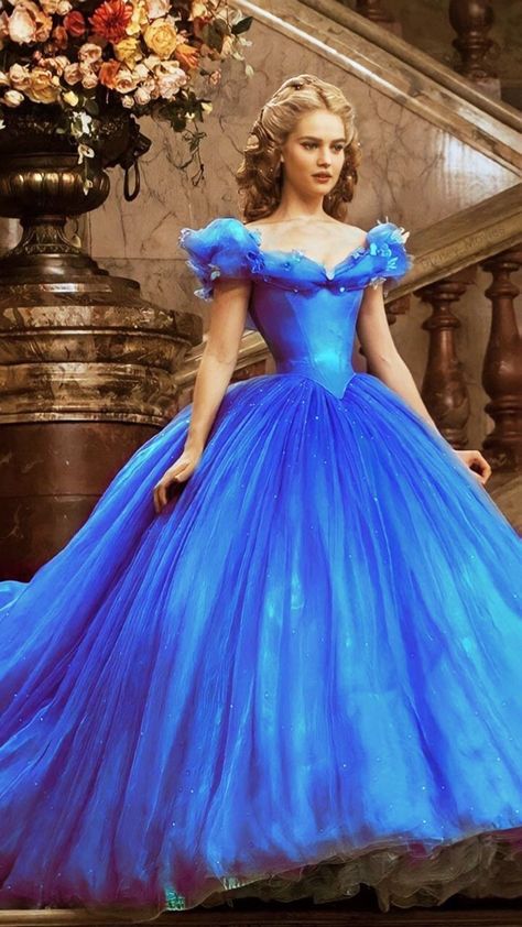 Cinderella Themed Prom Dress, Cindrella Frock Design, Blue Cinderella Dress, Princess Cinderella Dress, Cinderella Ball Gown, Disney Fairytale Wedding, Cinderella Blue Dress, Disney Wedding Dress, Fairytale Wedding Dresses