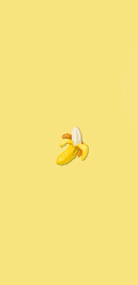 #wallpaper #papeldeparede #amarelo #banana #cute #pixel Plano de fundo pixel amarelo Banana Wallpaper Aesthetic, Banana Wallpaper, Food Fruit, Yellow Aesthetic, Wasp, 00 00, Aesthetic Iphone Wallpaper, Bananas, Iphone Wallpaper