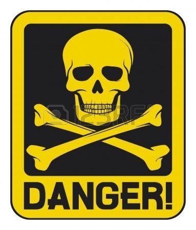 Skull Symbol, Danger Signs, A Skull, Logo Sign, Banner Printing, Mad Scientist, Skull And Crossbones, Car Sticker, Warning Signs