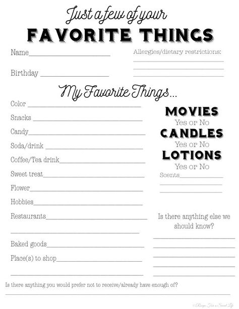 Teacher Questionnaire, Secret Santa Questionnaire, Secret Pal, Secret Sisters, School Teacher Gifts, Staff Appreciation, Teacher Appreciation Week, Teacher Favorite Things, Sweet Life