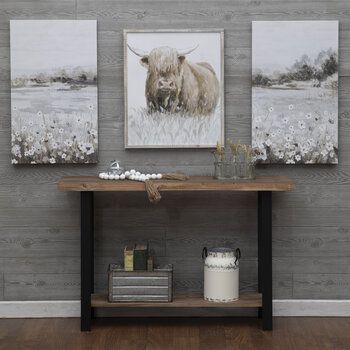 Hobby Lobby Cow Wall Art, Hobby Lobby Living Room Decor Ideas, Hobby Lobby Living Room Decor, Above Couch Wall Decor Farmhouse, Hobby Lobby Farmhouse Decor Living Room, Hobby Lobby Wall Decor Ideas, Rustic Chic Wall Decor, Farmhouse Wall Art Living Room, Rustic Wall Decor Ideas