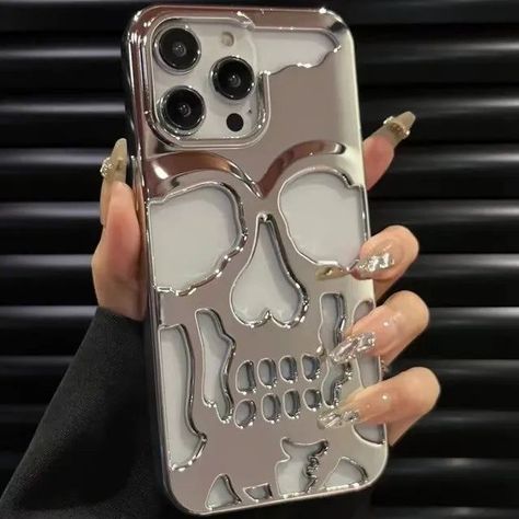 Luxurious Skull Enigma Phone Case for iPhone 15. #phonecase #cute #phoneaccessories 

Skull phone case with a unique design. Protect your phone with this stylish https://www.etsy.com/shop/giftyou4design/?luxurious-skull-enigma-phone-case-for-iphone-15-phonecase-cute-phoneaccessories Iphone 15 Pro Max Cases Aesthetic, Mirrors Film, 3d Phone Cases, Luxury Plates, 3d Skull, Iphone Case Protective, Apple Coloring, Gold Skull, Cover Iphone