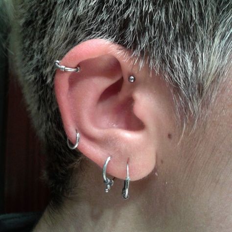 Men's Piercings, Cool Ear Piercings, Cool Piercings, Image Swag, Cute Piercings, Dope Jewelry, Funky Jewelry, Piercing Tattoo, Body Mods