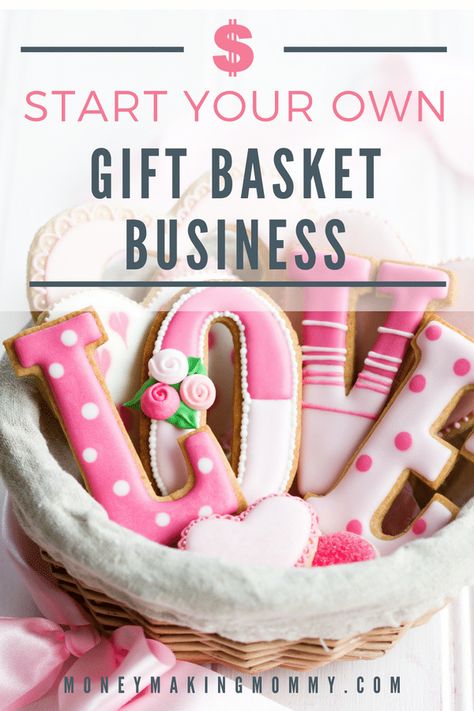 Business Gift Baskets, Gift Basket Business, A Gift Basket, Diy Gift Baskets, Art And Craft Videos, Gift Business, Gourmet Gifts, Make A Gift, Craft Business