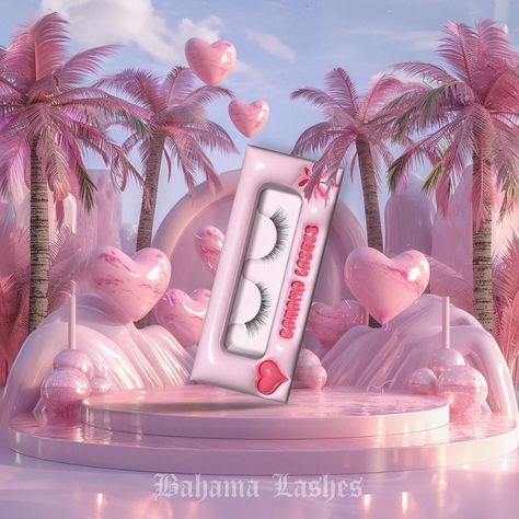 When your client is obsessed with squishy 3D so we applied it to her lash packaging 🫨💗✨ how cuuuuute! Lash box packaging for @bahamalashes 🌴💗 . . . #lashpackagingboxes #cosmeticpackaging #beautydesign Lash Box Packaging Ideas, Lashes Branding, Small Business Makeup, Lash Packaging Ideas, Ad Layout, Lash Packaging, Social Media Marketing Content, Eyelash Packaging, Marketing Content