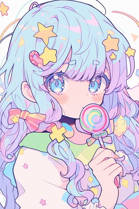 Shoujo Pfp, Images Kawaii, Mahō Shōjo, Cute Kawaii Drawings, Cute Little Drawings, Cute Anime Wallpaper, Cute Art Styles, 영감을 주는 캐릭터, Kawaii Drawings