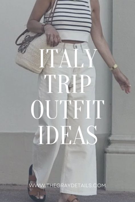 Italy Outfits, italy outfit ideas, european outfits, european summer, white trousers, old money outfits, quiet luxury outfits, paris outfits Coast Of Italy Outfits, Chic European Outfits, Italian Summer Clothing, Outfits To Wear To Italy In Summer, Black And White Vacation Outfits, Italy Women Outfits, Squirts Outfits, Quiet Luxury Aesthetic Outfits Summer, May In Italy Outfits