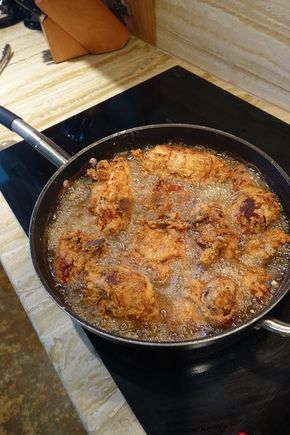 Taste the deep south. Hot, crispy, deliciously-decadent Fried Chicken. Like people used to make a generation or two ago! Find it on www.FlunkingFamily.com! Fried Chicken, Flour Bread, Bread Flour, Bread Crumbs, Buttermilk, Meatballs, Flour, Photo Album, Bread