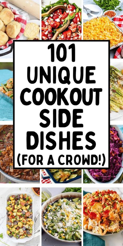 Best cookout side dishes for summer BBQ! These easy side dishes for bbq chicken, ribs, brisket, pork, and steak are easy summer side dish recipes. Cheap easy side dishes for cookout are simple cookout side dishes for a crowd easy, bbq cookout food side dishes, cookout food ideas side dishes, summer barbecue side dishes easy, memorial day cookout side dishes, summer cookout side dishes comfort foods, easy cookout food side dishes, sides for grilling burgers, cookout side dishes family ... Best Bbq Sides For A Crowd, Easy Cookout Food Side Dishes, Memorial Day Bbq Side Dishes, Side Dishes With Brisket, Memorial Day Cookout Ideas, Cookout Dips, Best Sides For Ribs, Easy Side Dishes For Cookout, Cookout Side Dishes For A Crowd