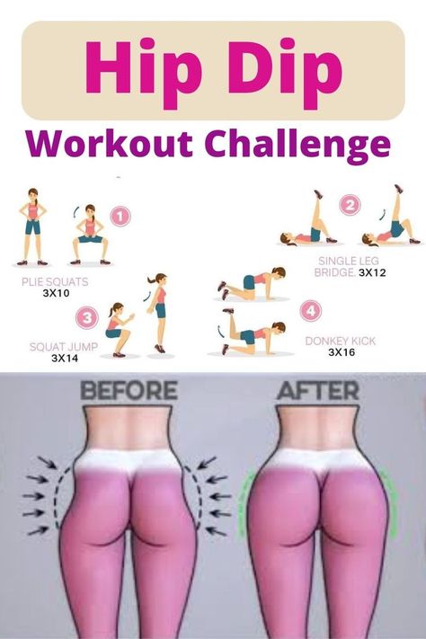 How To Get Rid Of Indented Hips, What Is Hip Dip, Work Out For Hips Dips, Hip Tips Workout, How To Reduce Hip Dips Fast, How To Fix Dip Hips, Hip Dips Challenge, Workouts For Curvy Hips, Workouts Hip Dips