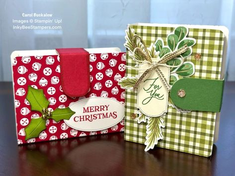 Stampin’ Up! Christmas Book Treat Boxes – Inky Bee Stampers Book Treat Boxes, Stampin Up Christmas Favors, Stampin Up Craft Fair Ideas To Sell, Stampin Up Book Treat Boxes 2024, Boxes Made From Christmas Cards, Stampin Up Christmas 2024, Stampin Up Treat Boxes, Stampin Up Boxes, Stampin Up Christmas Cards 2024