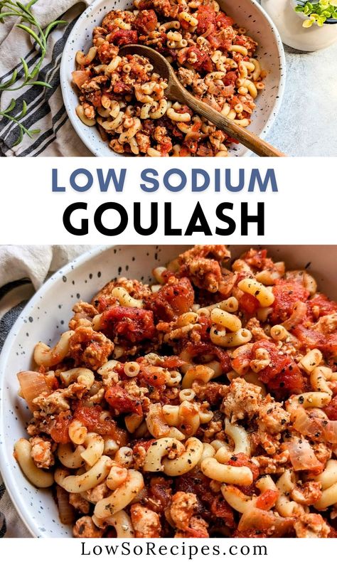 Low Sodium Goulash Crockpot Meals Low Sodium, Low Sodium Diet Tips, No Sodium Foods List Of, Low Sodium Low Cholesterol Recipes Meals, Low Sodium Curry, Kidney Healthy Dinner Recipes, Renal Diet Dinner Ideas, Dinner Ideas Low Sodium, Heart Healthy Recipes Low Sodium Blood Pressure