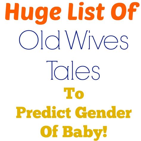 Old Wives Tales to predict baby gender!!! Lots of great ones to try out and see if it is correct! Predict Gender Of Baby, Yeast Cinnamon Rolls, Gender Prediction Test, Old Wives Tales Gender, No Yeast Cinnamon Rolls, Baby Gender Prediction, Old Wives Tales, Gender Prediction, Old Wives Tale