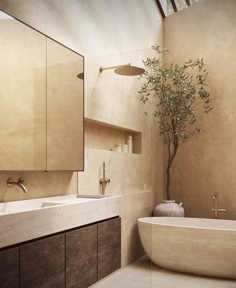 Wabi Sabi Interior Design Style Guide — AR Interiors Wabi Sabi Bathroom Inspiration, Adu Inspiration, Interior Design Wabi Sabi, Modern Wabi Sabi Interiors, Bali Interior Design, Wabi Sabi Bathroom, Interior Design Styles Guide, Nordic Bathroom, Wabi Sabi House