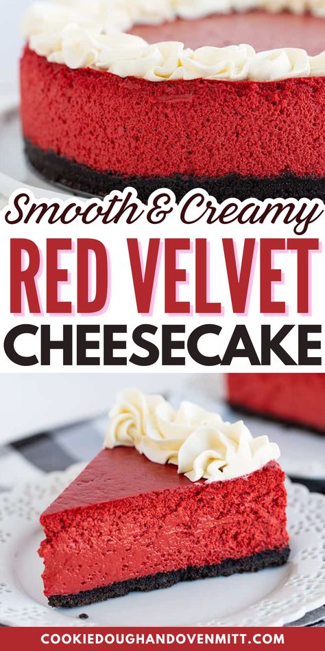 Cheesecake Christmas, Red Velvet Cheesecake Cake, Biscotti Cheesecake, Cheesecake Mix, Velvet Cheesecake, The Cheesecake Factory, Red Velvet Cheesecake, Brownie Desserts, Cheesecake Cake