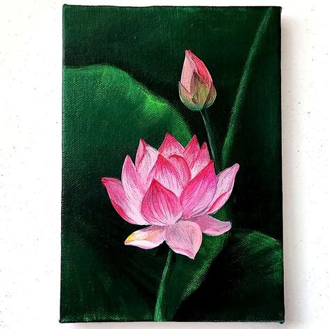 Lotus Flower Acrylic Painting | Lotus Flower Acrylic Painting #art #artist #flowers #artwork #acrylic #painting #eldrawingarts #paintingartwork #acrylicpainting | By El Drawing Arts | Facebook | artist, art, work of art, art of painting Louts Flower Painting Canvas, Lotus Painting Ideas, Acrylic Painting Lotus Flower, Lotus Flower Canvas Painting, Flower Aesthetic Painting Ideas, White Lotus Painting Acrylic, Lotus Aesthetic Art, Lotus On Canvas, Lotus Canvas Painting Acrylics