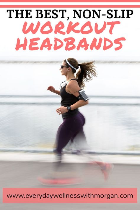 Learn the top five workout headbands that are comfortable and stay in place! The best fitness headbands for running, Crossfit, Zumba, Pilates, running, and more! These non-slip headbands stay in place during even the toughest workouts! (Fitness tips, headbands, workout tips, fitness accessories, workout headbands, Crossfit, bodybuilding, hiit) Running Tips, Workout Headbands, Fitness Jobs, At Home Hair Removal, Workout Headband, Best Beauty Tips, Workout Tips, Fitness Accessories, Top Five