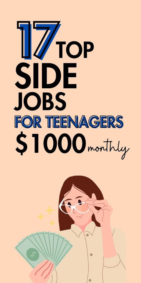 Looking for ways to make money as a teen? From babysitting to selling crafts online, explore 17 side hustles perfect for teenagers to earn money while having fun! Making Money Teens, Earn Money Fast, Start Online Business, Teen Money, Jobs For Teens, Making Extra Cash, Side Jobs, Ways To Earn Money, Fast Money