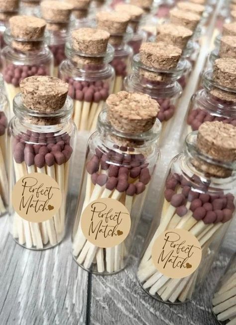 60+ Creative Wedding Favors Your Guests Will Love | HubPages Wedding Guest Gifts Party Favors, Budget Friendly Wedding Favours, Wedding Matches Favors, Table Favours, Simple Wedding Favors, Rustic Bridal Shower Favors, Boho Wedding Favours, Favours Wedding, Creative Wedding Favors