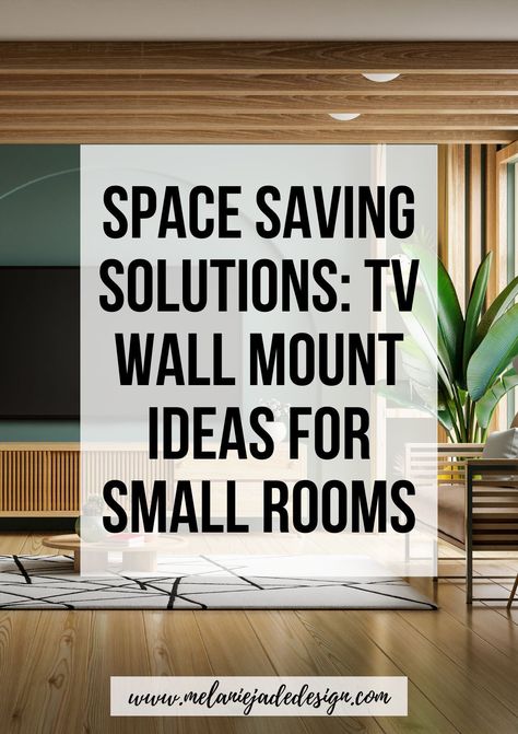 The living room can become particularly crowded, so these TV wall mount ideas can help you make a significant impact in the placement of televisions. Small Room Tv Wall, Wall Mount Tv Ideas Living Rooms, Small Living Room With Tv On Wall, Tv In Living Room Ideas Wall Mounted Tv, Television Wall Ideas Small Spaces, Corner Tv Mounting Ideas, Tv Wall Mount Ideas Living Rooms, Tv On Wall Ideas Living Room Mount Tv, Bedroom Tv Wall Ideas Small Spaces