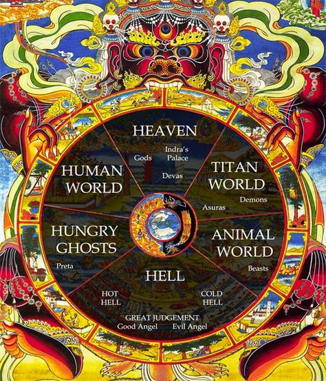 Buddhist Wheel Of Life, Tibetan Thanka, Buddhism Wallpaper, Buddhist Symbols, Buddhist Philosophy, Buddhist Teachings, Thangka Painting, Tibetan Art, Spiritual Symbols