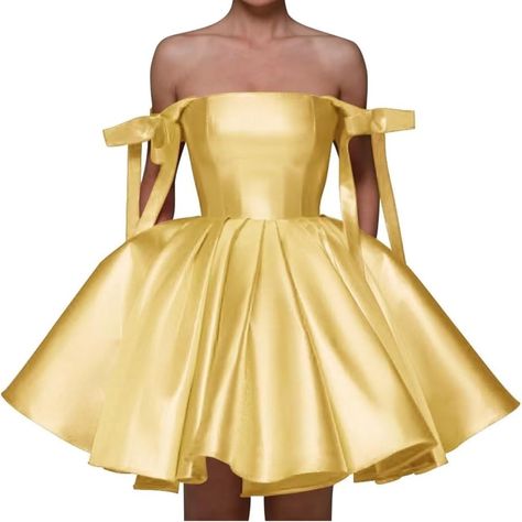 Brand New, Bought For Graduation But Did Not Wear. Yellow Homecoming Dress, Homecoming Dress, Yellow Dress, Homecoming, Size 4, Prom, Brand New, Yellow, Dresses