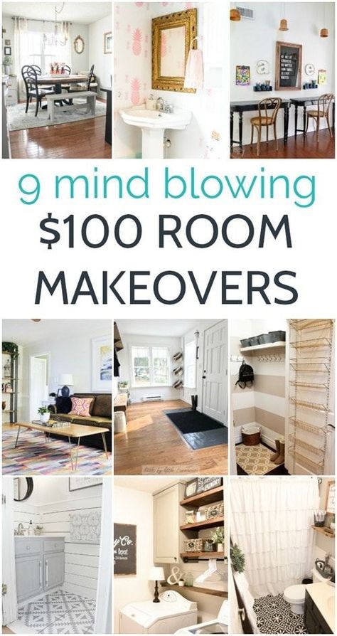 Looking for some gorgeous room makeovers on a budget?  These rooms are full of gorgeous budget home decor and DIY projects and each room cost less than $100! #lovelyetc #budgetdecor #homedecorating Diy Home Decor For Apartments, Budget Home Decor, Decor Western, Room Makeovers, Inspire Me Home Decor, Living Room On A Budget, Budget Home, Up House, In This House