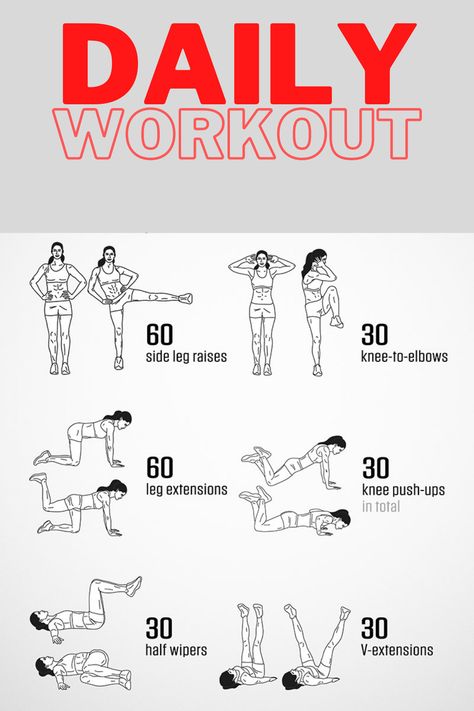 Daily Workouts, Excersise Routine, Excercise Routine, Simple Workout Routine, Effective Workout Routines, Daily Exercise Routines, Everyday Workout, Workout For Women, Effective Workouts