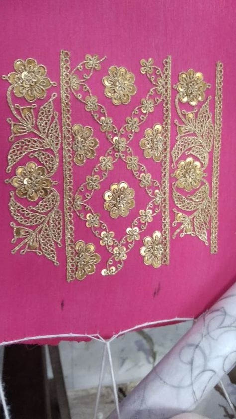 Marori Work Designs, Rajasthani Embroidery, Marodi Embroidery, Marodi Work, Dori Work, Hand Work Design, Embroidery Boutique, Zardozi Embroidery, Hand Embroidery Dress