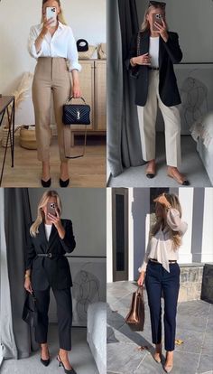 Professional Attire For Women, Smart Casual Women Outfits, Interview Outfits Women, Casual Work Outfits Women, Fashionable Work Outfit, Professional Work Outfit, Casual Office Wear, Business Attire Women, Corporate Attire