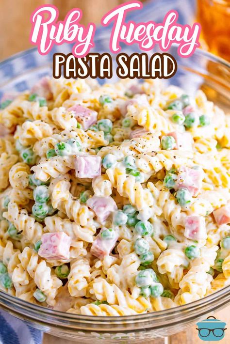 Ruby Tuesdays Pasta Salad Recipe, Angle Hair Pasta Salad Recipes, Award Winning Pasta Salad, Copycat Ruby Tuesday Pasta Salad, Bbq Ranch Pasta Salad, Mayonnaise Based Pasta Salad, Different Pasta Salads, Noodle Salad Recipes Cold Easy, Fun Lunch Ideas For Adults