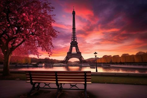 Paris Background Landscape, Tour Eiffel Aesthetic, Paris Background, Sunset Paris, Paris Tower, Cityscape Photos, Black And White Aesthetic, Nature Backgrounds, Fighter Planes