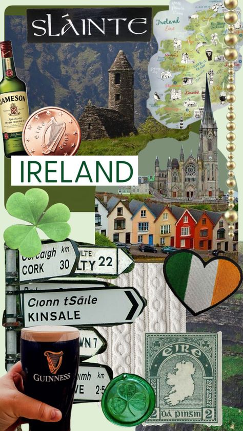 #irish #ireland #travel #fyp #wallpaper #vibes Ireland Wallpaper, Irish Aesthetic, Wallpaper Vibes, Jameson Irish Whiskey, Irish Whiskey, Galway, Ireland Travel, Guinness, Dublin