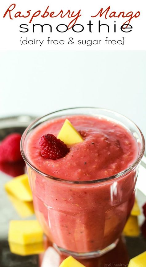 Yogurt Free Smoothies, Mango Smoothie Recipes, Dairy Free Smoothies, Smoothie Fruit, Smoothie King, Smoothie Detox, Raspberry Smoothie, Pineapple Smoothie, Green Smoothies