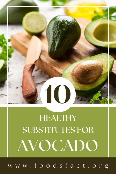 Avocado Substitute, Avocado Nutrition Facts, Healthy Substitutes, Avocado Nutrition, Keto Buns, Steamed Asparagus, Full Fat Yogurt, Healthy Substitutions, Raw Coconut