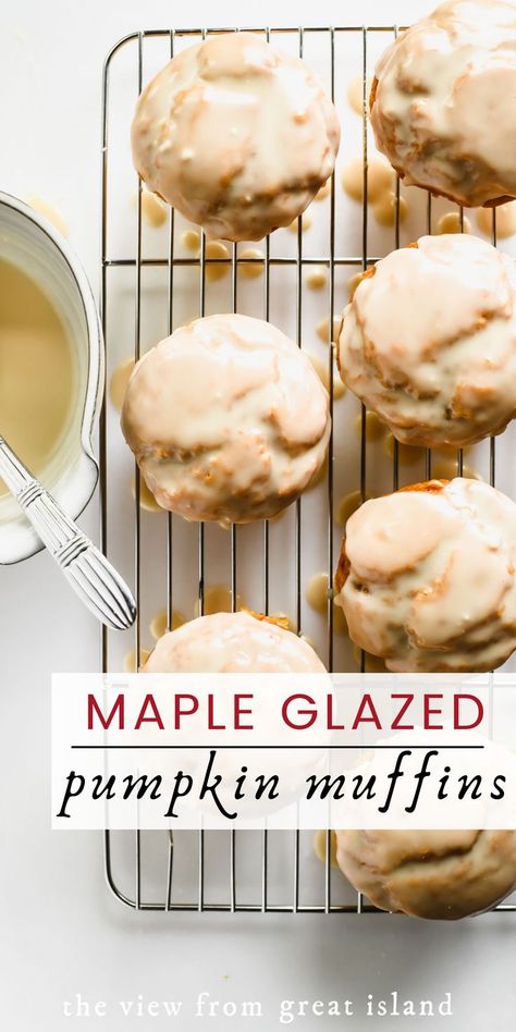 Pumpkin Muffins Maple Glaze, Pumpkin Muffins With Maple Glaze, Pumpkin Maple Muffins Alison Roman, Pumpkin Muffins With Glaze, Alison Roman Pumpkin Maple Muffins, Glaze For Pumpkin Muffins, Maple Pumpkin Muffins, Pumpkin Scones With Maple Glaze, Pumpkin Maple Muffins