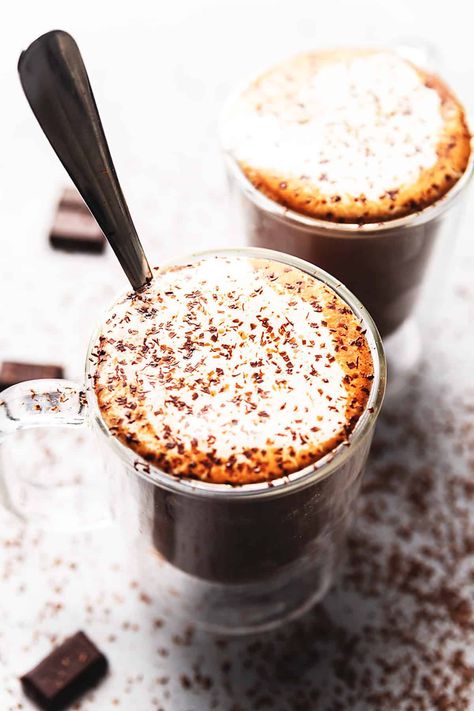 Keto Hot Chocolate Recipe - 1 Net Carb • Low Carb with Jennifer Keto Hot Chocolate Mix Recipe, Keto Hot Cocoa, Keto Camping, Thm Smoothies, Keto Hot Chocolate Recipe, Keto Hot Chocolate, Keto Beverages, Sugar Free Hot Chocolate, Dairy Free Hot Chocolate