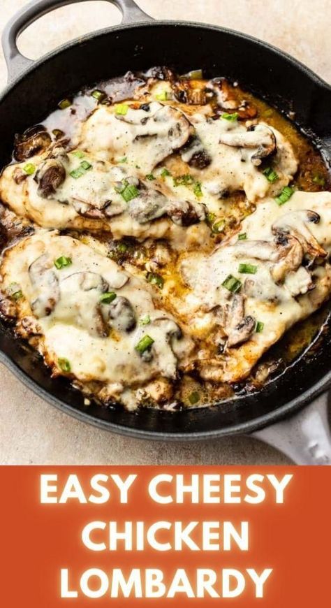 Ww Chicken Lombardy, Easy Chicken Lombardi, Chicken Lombardi Casserole, Chicken Tender Appetizer Recipes, Mozzarella And Chicken Recipes, Lombardi Chicken Recipe, Chicken Breast Mozzarella Recipes, Recipes With Fresh Mozzarella, Chicken Lombardi