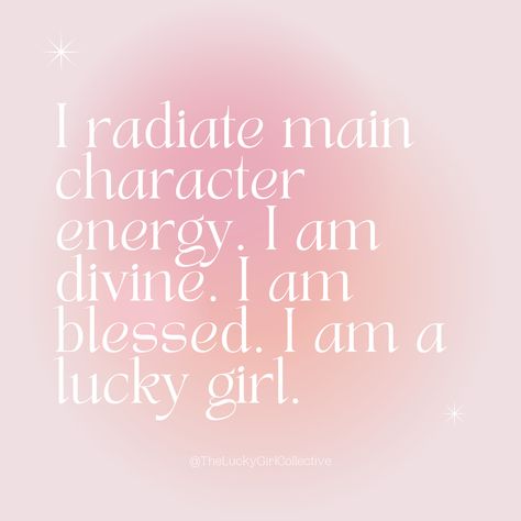 self love, motivation, positive mindset, 2023 goals, manifestation, future self, best self, visualization, goal setting, goals, lucky girl syndrome Main Character Manifestation, Pink Main Character Aesthetic, I Radiate Positive Energy, Main Character Mindset, Main Character Energy Affirmations, Lucky Girl Manifestation, Lucky Girl Mindset, It Girl Manifestation, Main Character Affirmations