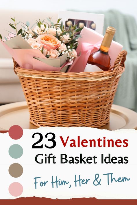 Discover a world of creative gift ideas, with over 23 unique Valentine's Day gift basket ideas on our blog. Perfect for showing that special someone how much you care! Valentine's Day Gift Baskets Ideas, Valentines Basket For Wife, Romantic Gift Baskets Couple, Valentines Day Gift Baskets For Couples, I Love You Because Basket Gifts, Date Night Silent Auction Basket, Red Valentines Basket For Him, Couple Gift Basket Ideas, Couple Gifts Basket