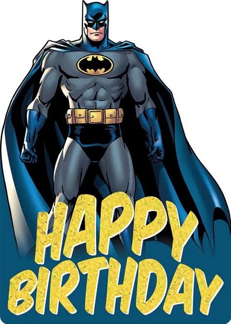 Batman Cake Topper, Superman Birthday, Batman Theme, Birthday Cake Topper Printable, Batman Party, Happy Birthday Celebration, Batman Birthday, Marvel Daredevil, Birthday Party Theme Decorations