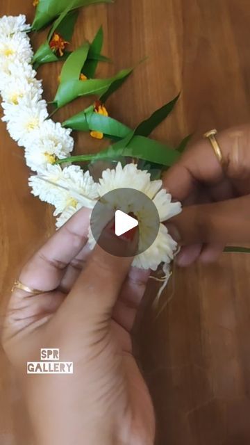 Flower Decoration At Home For Pooja, Toran With Flowers, Door Toran Flower, Floral Toran Designs Doors, Toran Ideas Doors, Mango Leaves Toran Designs Doors Handmade, Diy Pooja Decoration, Flower Decorations For Home Indian Pooja, Diwali Entrance Decor