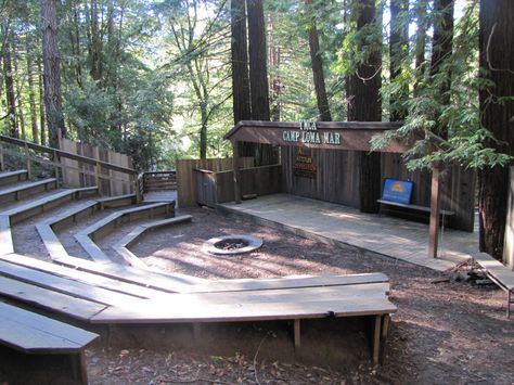 Summer Camp House, Summer Camp Exterior, Summer Camp Cafeteria, Summer Camp Dining Hall, Theatre Camp Aesthetic, Bloxburg Summer Camp Ideas, Summer Camp Buildings, Abandoned Summer Camp, Camp Aesthetic Summer