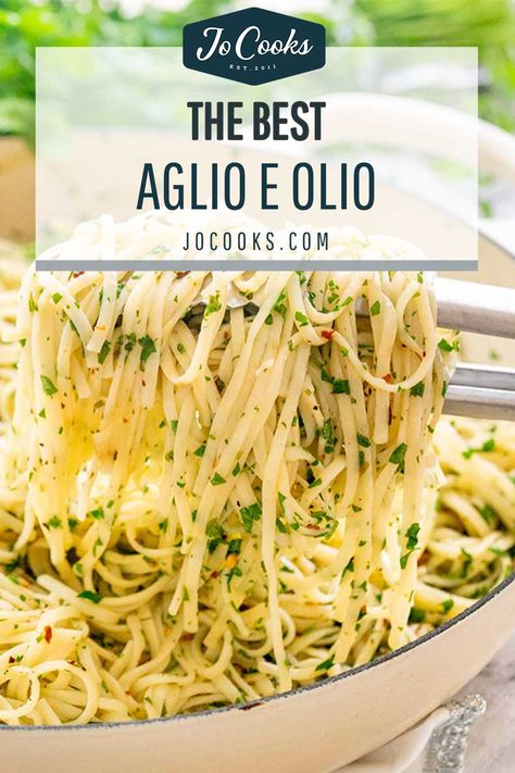 This Olive oil and Garlic Pasta known as Aglio e Olio in Italian is a traditional pasta dish originating in Naples known for its simplicity. #algioeolio #recipe #pasta Fettuccini Aglio E Olio, Pasta Aioli Olio Recipe, Olive Oil And Garlic Pasta, Garlic And Oil Pasta, Spaghetti Aglio Olio Recipe, Garlic Oil Pasta, Garlic Fettuccine, Olive Oil Pasta Sauce, Garlic Olive Oil Pasta