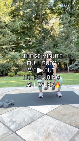 20 Minute Workout At Home, 20 Minute Full Body Workout, 20 Min Full Body Workout, Side Squat, Workout Warmup, Fit Moms, Virtual Training, Full Body Dumbbell Workout, Mini Workouts