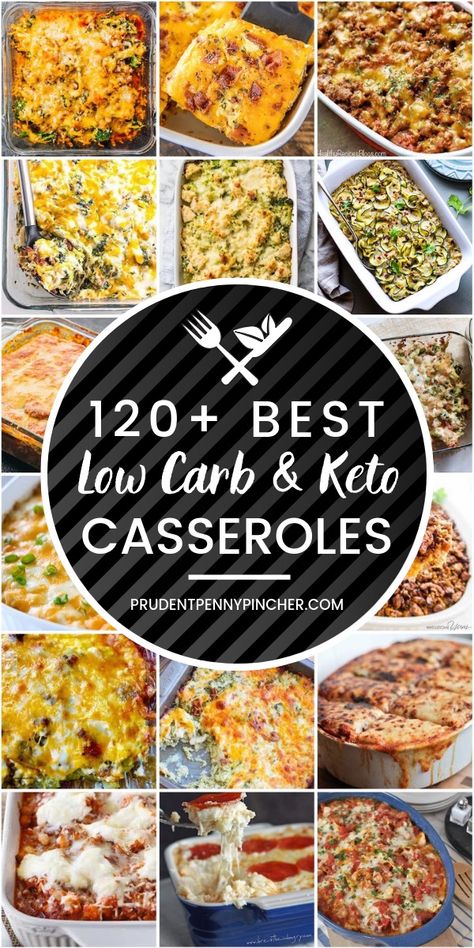 120 Best Low Carb and Keto Casserole Recipes #lowcarb #keto #diet #casseroles #easydinner #recipes #dinner Ketosis Diet Recipes, Keto Casserole Recipes, Keto Quiche, Keto Casseroles, Keto Casserole, Low Carb Casseroles, Keto Pancakes, Low Carb Diets, Best Keto Diet