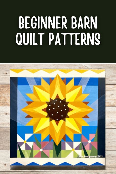 Discover the joy of creating with beginner barn quilt patterns! Perfect for those new to this craft, these designs are simple yet beautiful, providing step-by-step instructions to help you get started. Transform barns, walls, or outdoor spaces with these charming patterns. Dive into the world of barn quilts and unleash your creativity with beginner barn quilt patterns. How To Paint A Barn Quilt Tutorials, Wallhanging Quilts Patterns, Barn Quilt Patterns Templates Easy Free, How To Paint A Barn Quilt, How To Make A Barn Quilt, Barn Quilt Patterns Meanings, Free Barn Quilt Patterns Templates, Barn Quilt Designs Block Patterns, Barn Quilts Designs