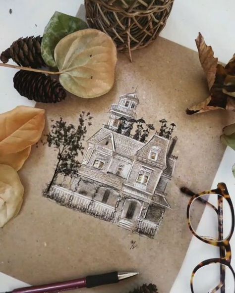 Always Throw Salt Over Your Shoulder, Practical Magic House Tattoo, Practical Magic Illustration, Practical Magic Tattoo, Practical Magic Movie, Plant Lavender, Practical Magic House, Magic House, Magic Tattoo