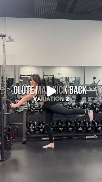 Melodie Hall | Health & Fitness Coach on Instagram: "Glute Max Kickbacks🍑 

This is the second variation I prefer for this exercise. 

The key with glute kickbacks is to not use a ton of momentum, or go heavier than you can control, so you don’t lose tension off your glutes. 

Your glutes will grow if you focus on form & execution over weight amount. 🤝 

#glutes #glutegrowth #workout #gym #fitness #buildmuscle" Grow Your Glutes Gym, Kickbacks Exercise, Glute Training, Circuit Workouts, 200k Views, Glute Kickbacks, Leg Workouts, Leg And Glute Workout, Circuit Workout